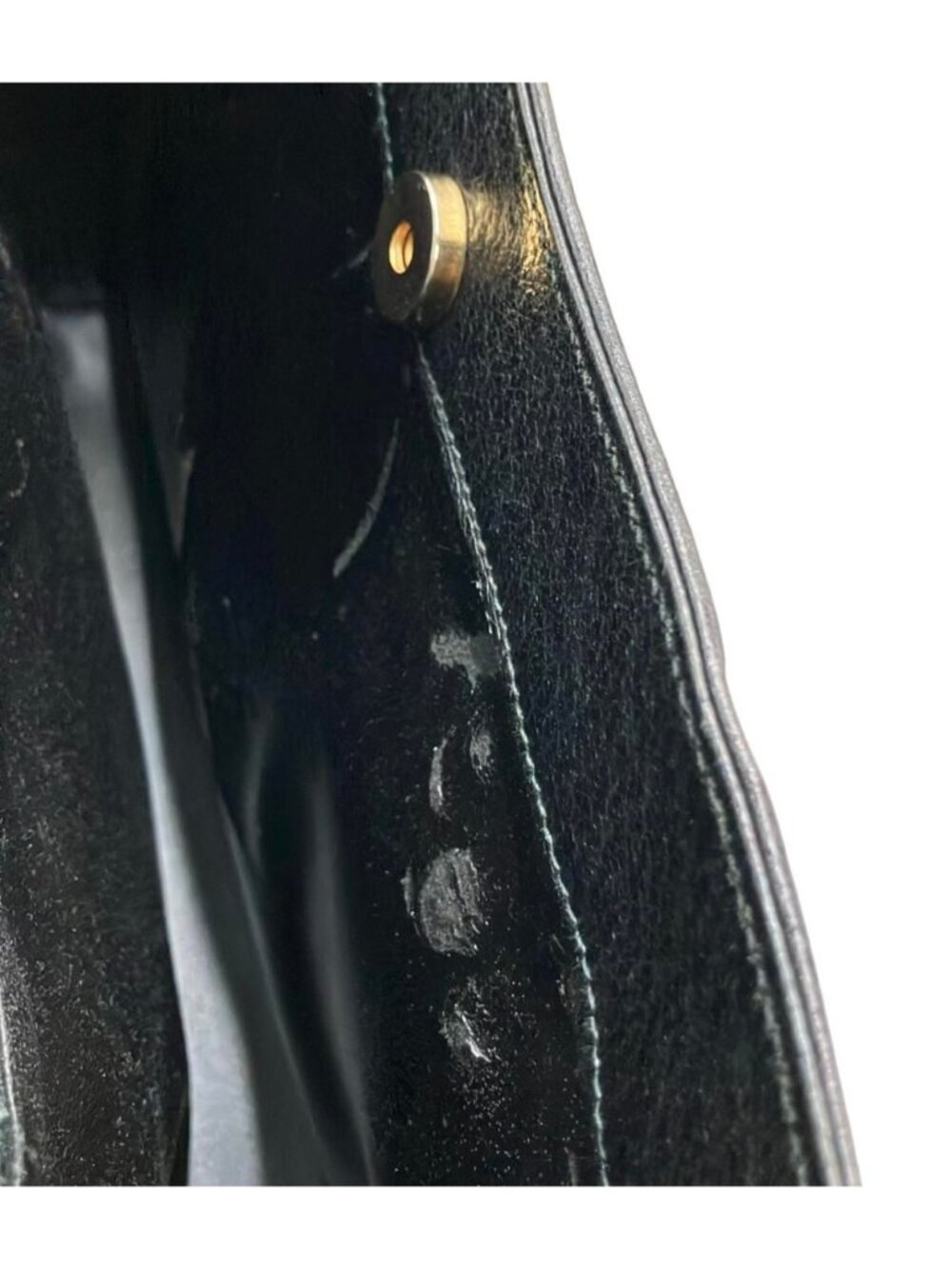 ★SOLD★ Gucci Handbag Leather Bamboo 002 0 - Picture 8 of 10